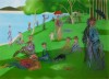 Hsia Yan After Georges Seurat’s Sunday Afternoon 1999 dimanche après-midi.jpg, oct. 2021