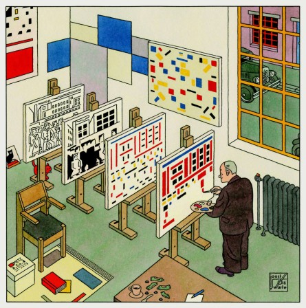 Joost Swarte De Stijl art movement comment faire du Mondrian.jpg, sept. 2021