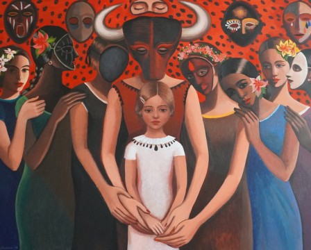 Katarzyna Karpowicz Mother oil on canvas 2020 mère.jpg, déc. 2021