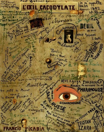 L'Œil cacodylate tableau dadaïste de l'artiste français Francis Picabia réalisé en 1921.jpg, déc. 2020