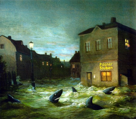 Michael Sowa au petit requin bar inondation.jpg