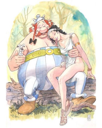 Milo Manara Astérix et Obélix ce qui compte c'est l'amour.jpg, févr. 2023