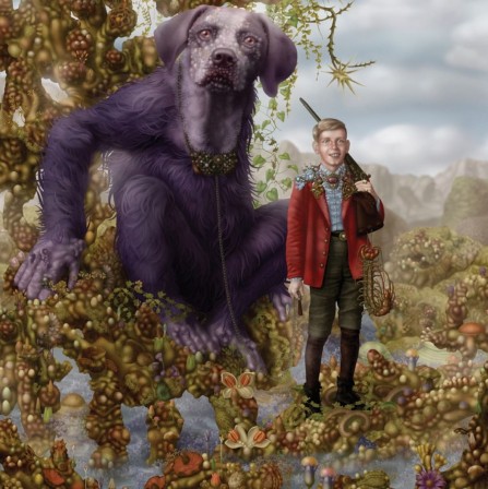 Morel Emile le chien mauve et le jeune chasseur.jpg, mai 2023