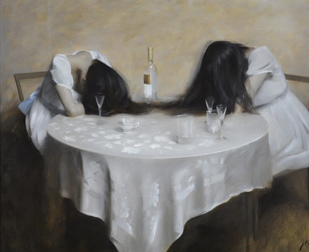 Nicholas Alm Drinking Sisters 2014 dry january janvier sans alcool.png, janv. 2022