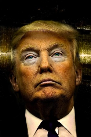 Oliver Wasow portrait peint de Donald Trump.jpg, nov. 2020