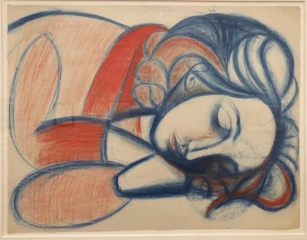 Pablo Picasso portrait de femme endormie 1946.jpg, oct. 2021
