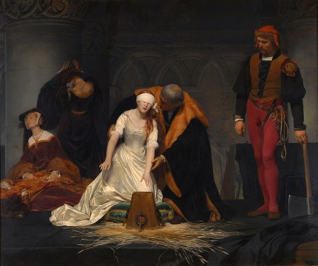 Paul Delaroche National Gallery L'Exécution de Lady Jane Grey 1833.jpg, nov. 2020