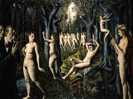 Paul Delvaux L'éveil de la forêt 1939 Art Institute of Chicago.jpg, févr. 2024