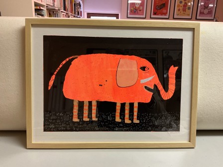 Philippe de Kemmeter les six pattes de l'éléphant orange