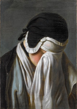 Pietro Antonio Rotari (1707-1762 Italian) Portrait of a Young Girl Hiding Her Eyes 18th Century la pudeur.jpg, fév. 2021