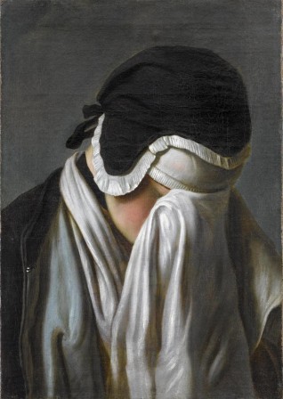 Pietro Antonio Rotari jeune fille cachant son visage larmes.jpg