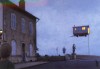 Quint Buchholz German b. 1957 Stolberg Germany) la roulotte dans le ciel les gens du voyage