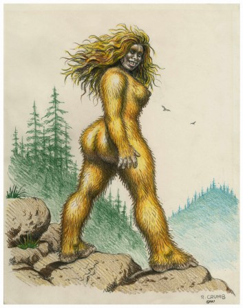 Robert Crumb Sasquatch Woman 1987.jpg