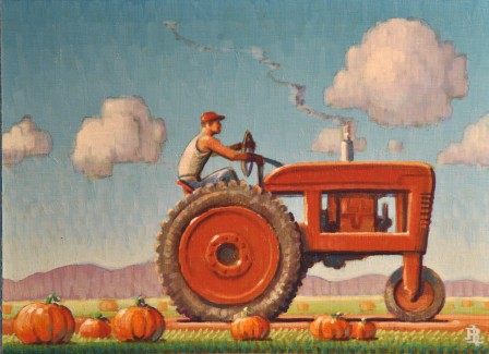 Robert W. LaDuke l'agriculture d'avant tracteur