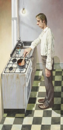 Stuart Pearson Wright b. 1975 1.30PM célibataire cuisine.jpg, déc. 2023