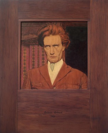 Thomas Chimes 1921-2009 Antonin Artaud 1920  (oil on panel 1974.jpg, avr. 2021