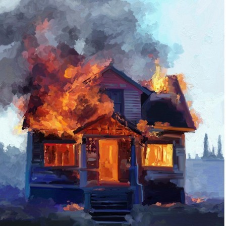 Tito Merello Vilar maison en feu.jpg, oct. 2020