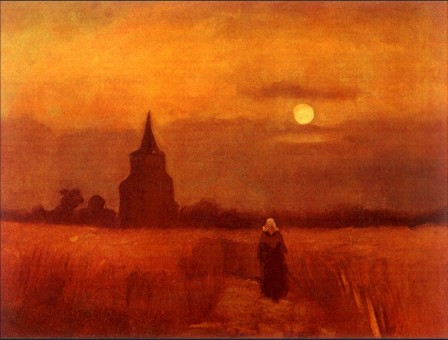 Vincent van Gogh The Old Tower in the Fields 1884.jpg, juin 2021