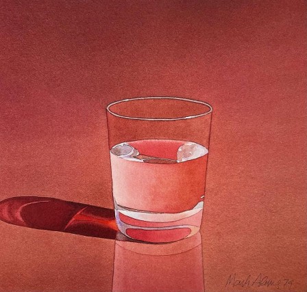 Watercolour by Mark Adams 1979 Aquarelle l'eau rouge.jpg, avr. 2021