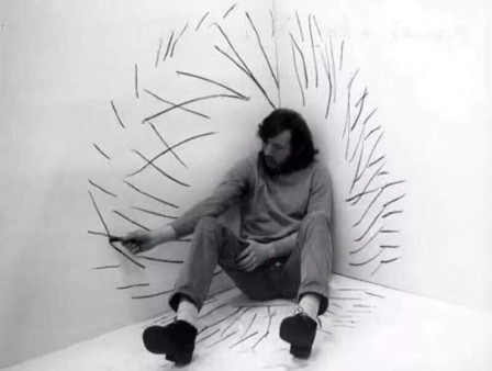 Zbigniew Warpechowski - Drawing in the Corner, 1971 la naissance de l'artiste.jpg, mar. 2020