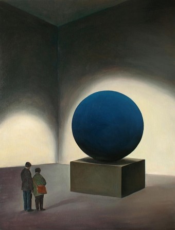 Zhang Yingnan The Way of Artworks l'oeuvre au bleu.jpg, fév. 2020