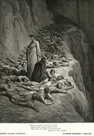 la divina commedia Dante alighieri Gustave Doré 1857 le troisième cercle.jpg, fév. 2021