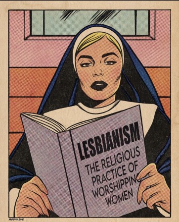lesbiennes lesbianisme la religion.jpg, avr. 2023