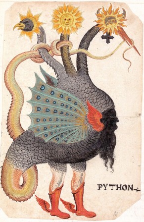 Alchemical and rosicrucian compendium, c. 1760 alchimie