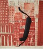 Angela Smyth chat noir la ville rouge des chats