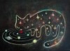 Lim Heng Swee la langue du chat des étoiles dans la voie lactée