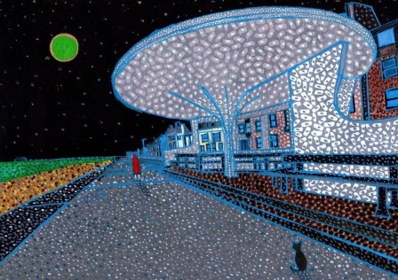 Richard Friend le chat sur le quai