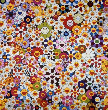 Takashi Murakami, Flowers, 1962 la joie des fleurs