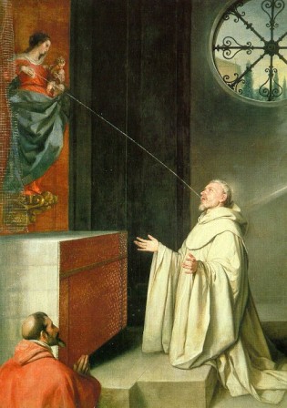 The Lactation of St. Bernard, by Alonso Cano