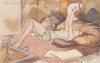 by A.K. MacDonald femme allongée sur le dos dans son lit tenant son chat à bout de bras elle m'avait dit je n'ai pas besoin de toi