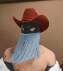 Alysse Gafkjen Orville Peck pour Playboy Zorro masque.jpg, juin 2021