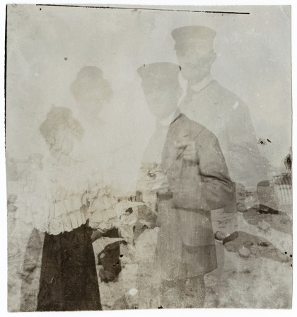 Edvard Munch Edvard Munch and Rosa Meissner in Warnemünde 1907.jpg, déc. 2022