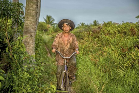 Florent Chaudemanche Vietnam le paysan à vélo.jpg, sept. 2019