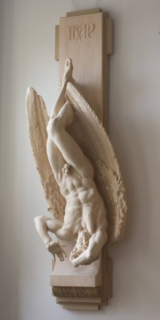 Icarus Sculpture by Bogdan Goloyad Icare et un jour je suis tombé.jpg, mars 2023
