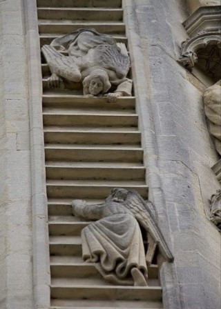 Jacob's ladder on bath abbey-detail anges escalier nous nous retrouvions le dimanche.jpg, nov. 2023