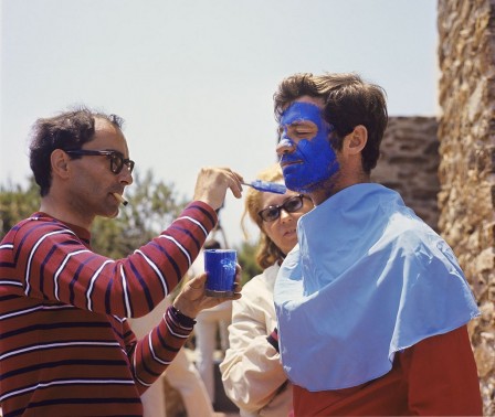 Jean Luc Godard Jean Paul Belmondo Pierrot le fou 1965.jpg, déc. 2020