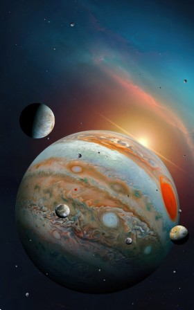 Jupiter Planet and moons au clair de tes lunes mon ami Pierrot.jpg, nov. 2023