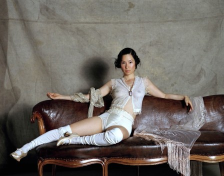 Lucy Liu actrice, productrice réalisatrice peintre et sculptrice américaine née le 2 décembre 1968 à Jackson Height.jpg, févr. 2023