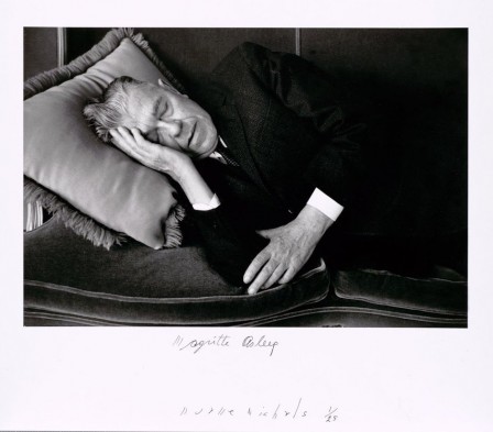 René Magritte Asleep by Duane Michals 1965.jpg, oct. 2021