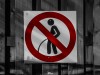 Robert Gaa la levée des interdictions panneau interdit de pisser liberté lutter pour ses droits.jpg, juin 2021