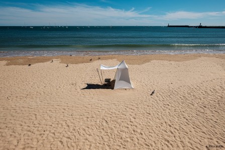 Serge Barès Covid plage interdite.jpg, août 2020