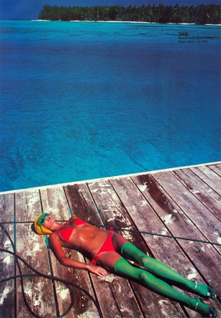 Sunbathing Italian style David Bailey for Vogue Italia 1979 on allait au bord de la mer on révisait nos couleurs primaires.jpg, juil. 2021