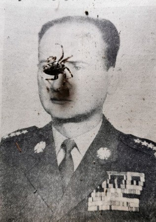 Wojciech Jaruzelski Pologne militaire araignée.jpg, sept. 2021