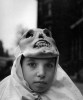Boy with Mask, Photo by Yasuhiro Ishimoto, 1951-52  masque mort Halloween l'ange blanc