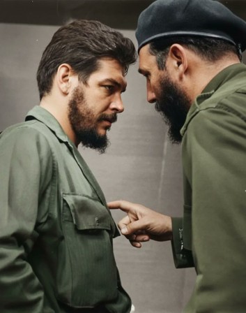 Che Guevara et Fidel Castro