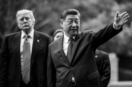 Donald Trump Xi Jinping USA Chine c'est par là